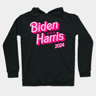 Biden Harris 2024 - Saving Democracy Barbie Style! Hoodie